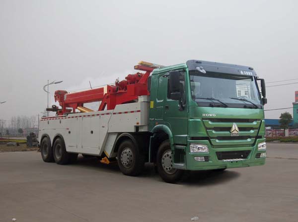 豪沃前四后八国四清障车