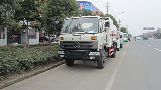 东风高压清洗带消防洒水车
