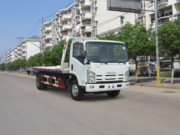 重庆五十铃国四平板清障车