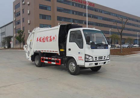 重庆五十铃压缩式垃圾车(国四)