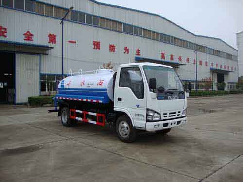 国四重庆五十铃5吨洒水车