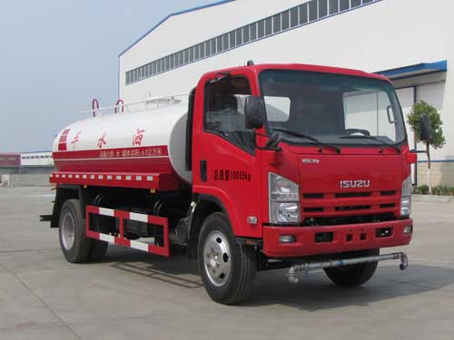 重庆五十铃6吨国四洒水车