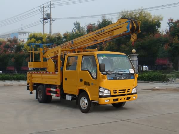 重庆五十铃国四13.5米高空作业车